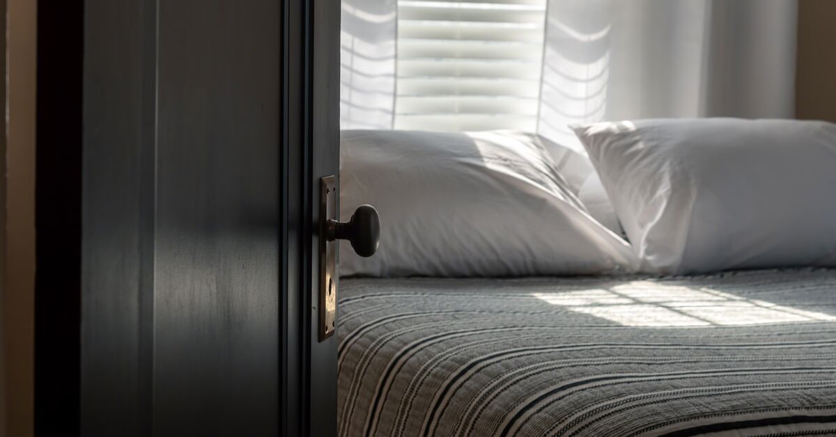 Fresh bed suggesting regular mattress care