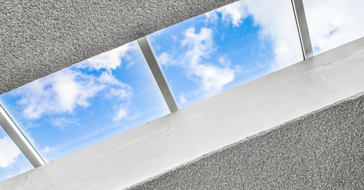 Windows in soft overcast daylight